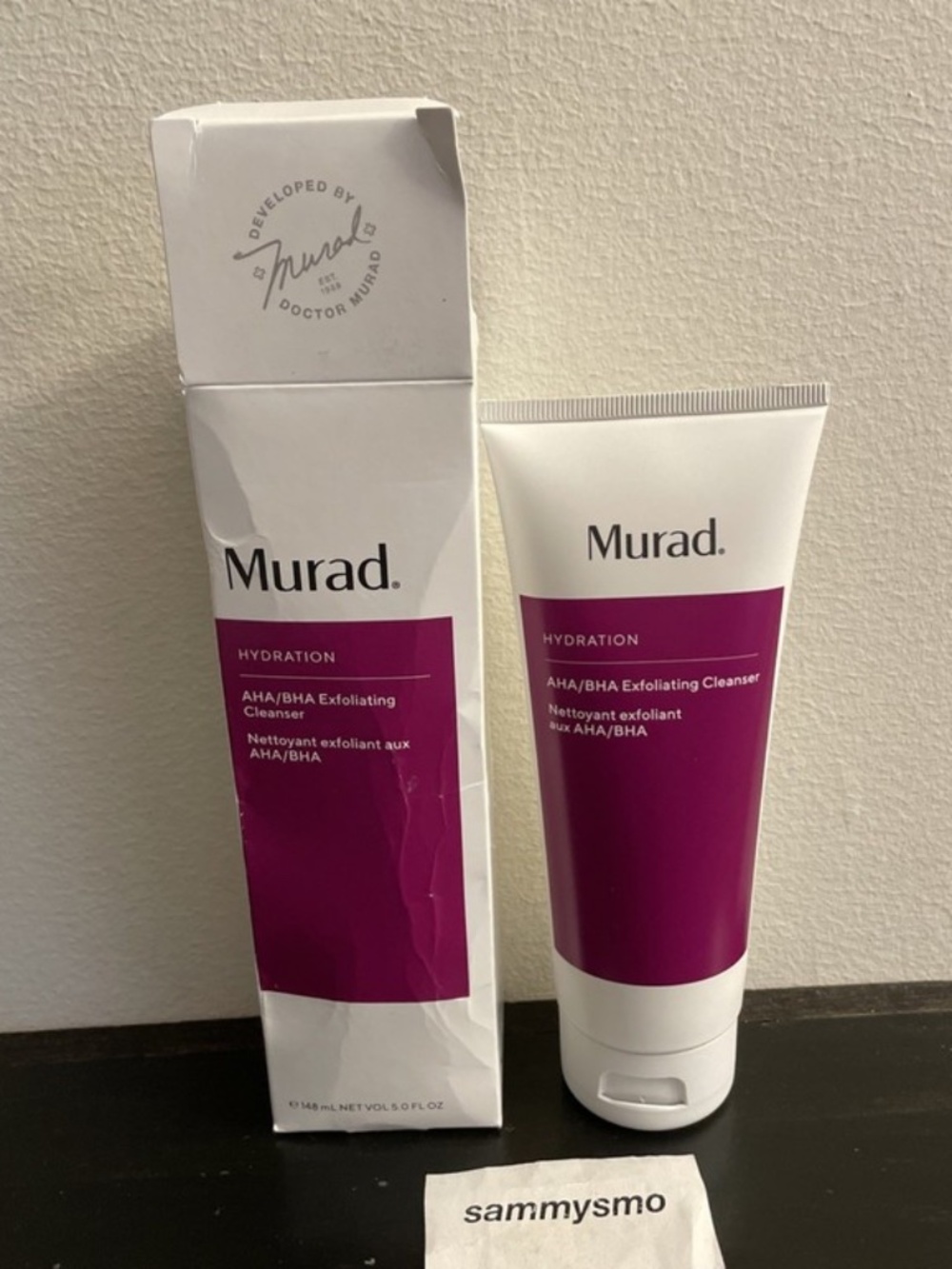 Murad Hydration AHA/BHA Exfoliating Cleanser 5 fl oz.